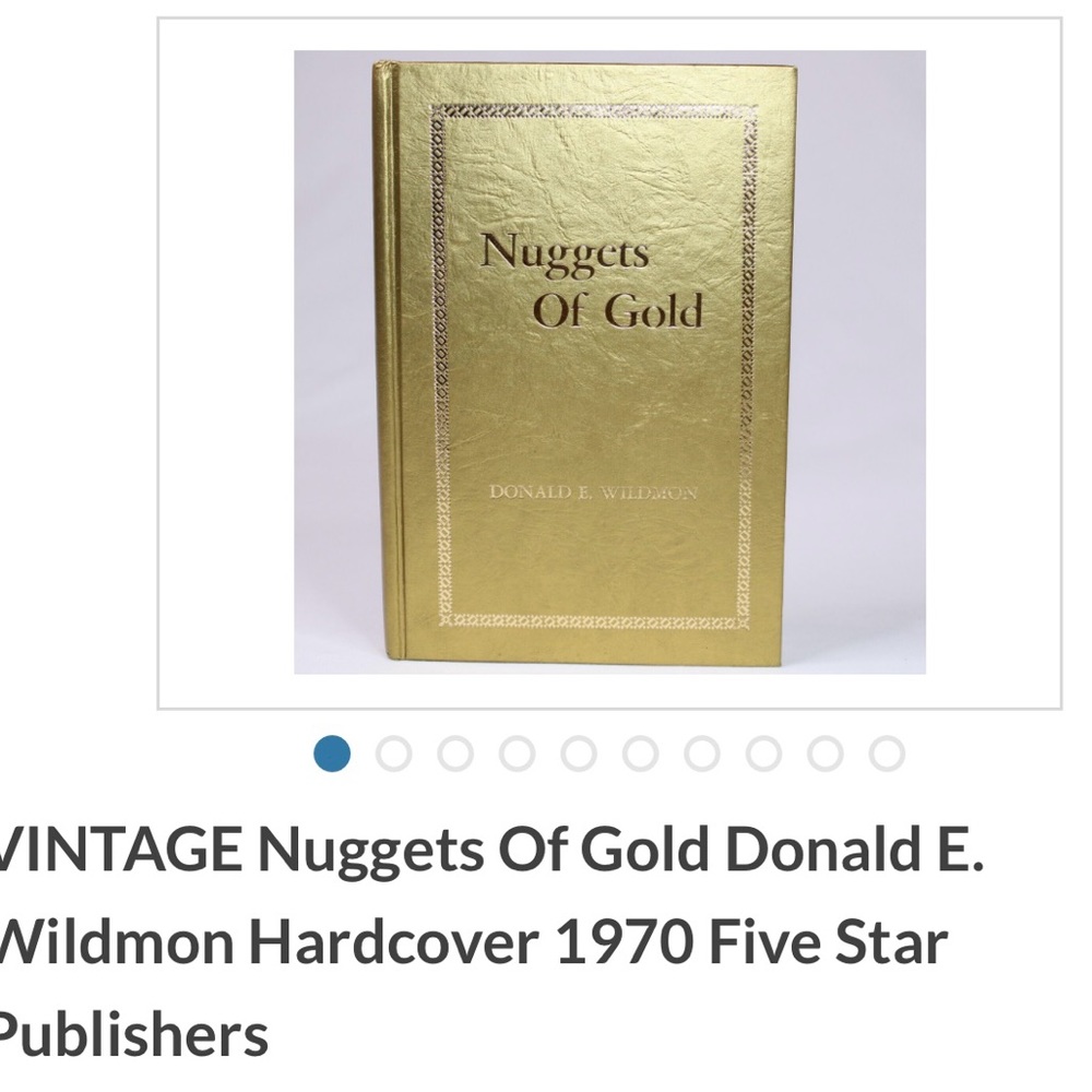 Donald Wildmon
Nuggets Of Gold (Special Edition), Hardcover.